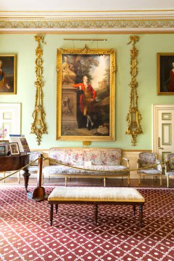 ARGYLL, SCOTHLAND 2022, 20 Ağustos, Inveraray Şatosu. Argyll 'de İkonik İskoç Ziyaretçi Çekimi