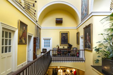 ARGYLL, SCOTHLAND 2022, 20 Ağustos, Inveraray Şatosu. Argyll 'de İkonik İskoç Ziyaretçi Çekimi