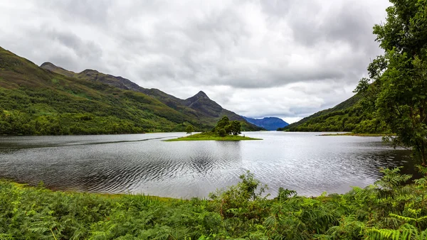 Vacker Utsikt Över Loch Leven Marin Sjö Belägen Skottlands Västkust — Stockfoto