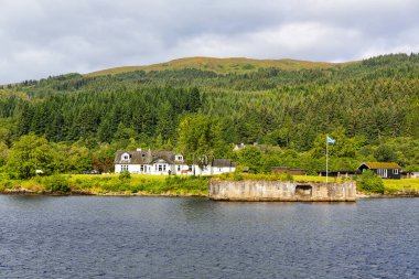 İskoçya 'daki ünlü Loch Ness.
