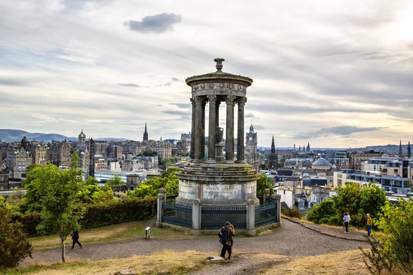 Stock image Aerial view of the city of Edinburgh from Calton Hill, Scotland