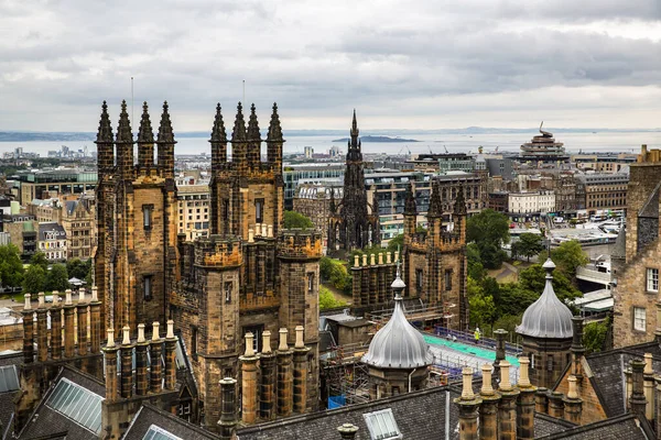 Panorama Edimburgo Edimburgo Capital Escocia — Foto de Stock