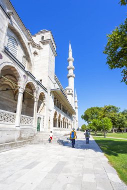 Süleyman Camii, Süleyman Camii, İstanbul, Türkiye 'nin güzel manzarası