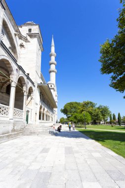 Süleyman Camii, Süleyman Camii, İstanbul, Türkiye 'nin güzel manzarası