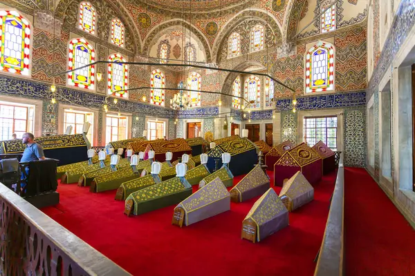 Istanbul Turkiye 2023 August Interior Mausoleum Sultan Ahmed Tomb Sultan — Stock Photo, Image