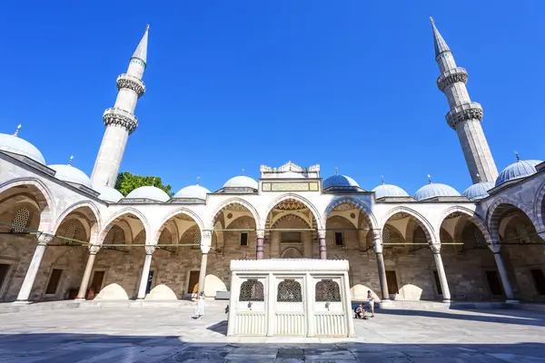 Süleyman Camii 'nin güzel manzarası, Süleyman Camii, İstanbul, Türkiye