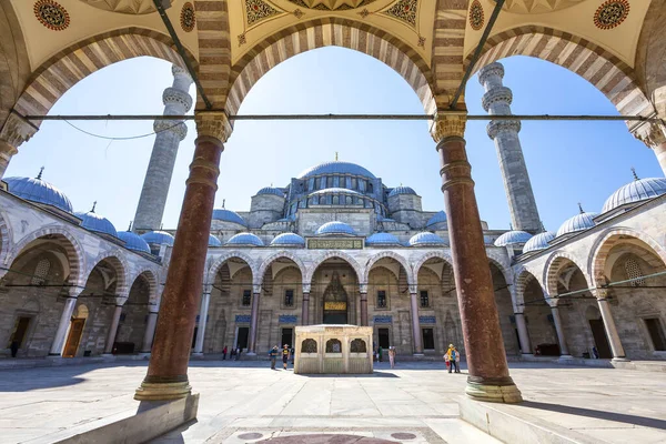Süleyman Camii 'nin güzel manzarası, Süleyman Camii, İstanbul, Türkiye