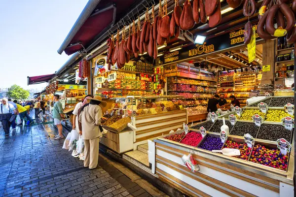 Istanbul Turkey 2023 Agustus Warna Dan Getaran Dalam Spice Bazaar — Stok Foto
