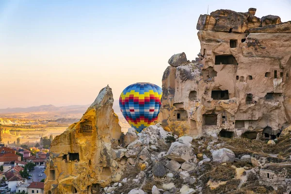 Balloon Flight Great Tourist Attraction Cappadocia Cappadocia Known Worldwide Best — Stock Photo, Image