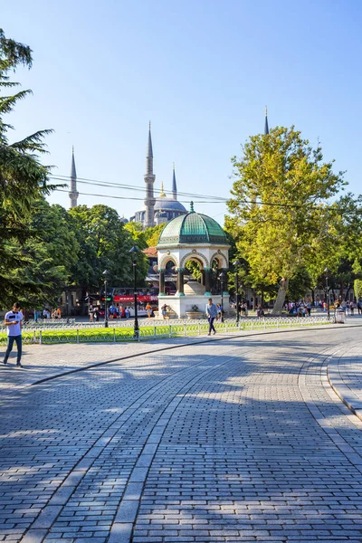 Istanbul Turkiye 2023 August Der Kaiser Wilhelm Brunnen Byzantinischen Hippodrom — Stockfoto