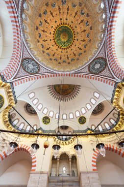 Süleyman Camii 'nin güzel manzarası, Süleyman Camii, İstanbul, Türkiye