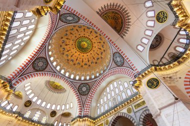 Süleyman Camii 'nin güzel manzarası, Süleyman Camii, İstanbul, Türkiye
