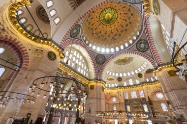 Süleyman Camii 'nin güzel manzarası, Süleyman Camii, İstanbul, Türkiye