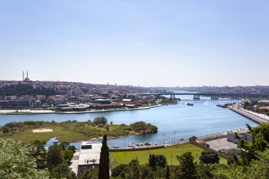 Ünlü Pierre Loti Tepesi 'nden İstanbul manzarası