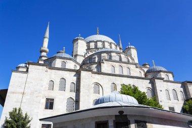 İstanbul, Türkiye 'deki Yeni Cami Camii' nin güzel manzarası