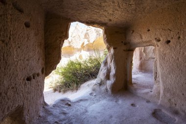 Kapadokya 'da Zelve Açık Hava Müzesi. Türkiye 'nin tarihi yerleri ve simgeleri