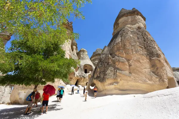 Pasabag Cappadocia 2023 Серпня Пасаджаб Його Знамениті Казкові Димоходи Долині Стокове Фото