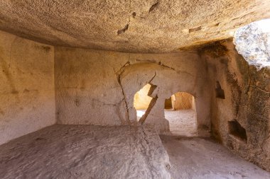Soganli 'deki Keslik Mağara Manastırı, Kapadokya, Türkiye