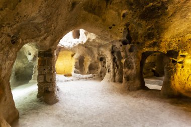 Mazi Yeralti Sehri. Kapadokya 'daki yeraltı şehri Mazi, Türkiye