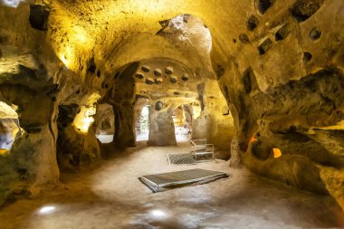 Mazi Yeralti Sehri. Kapadokya 'daki yeraltı şehri Mazi, Türkiye