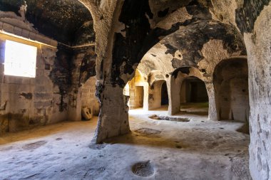 Soganli 'deki Keslik Mağara Manastırı, Kapadokya, Türkiye