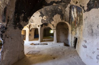 Soganli 'deki Keslik Mağara Manastırı, Kapadokya, Türkiye