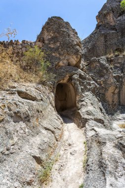 Soganli 'deki Keslik Mağara Manastırı, Kapadokya, Türkiye