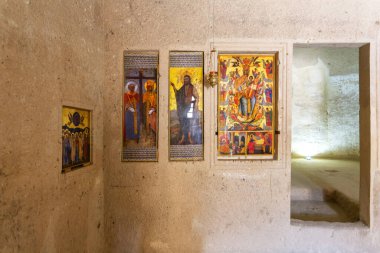 Kapadokya 'nın Mustafapasa kentindeki Aziz Niklas Manastırı, Türkiye' nin Kapadokya ilçesine bağlı bir köy.