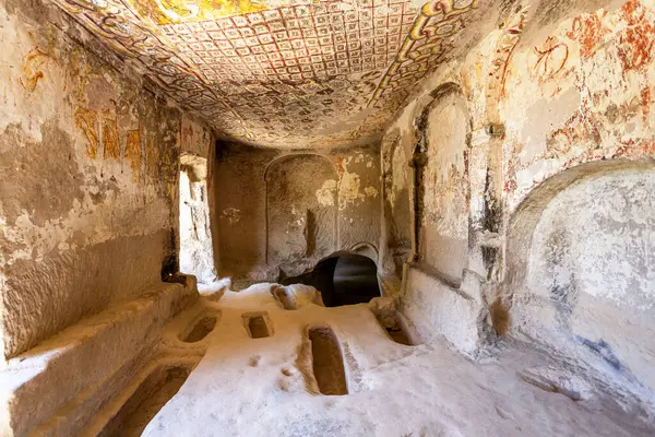 Soganli 'deki Keslik Mağara Manastırı, Kapadokya, Türkiye