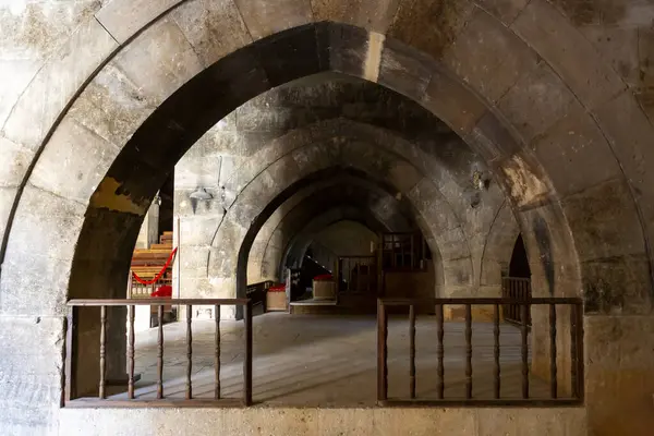 stock image Saruhan Caravanserai is located in Nevsehir province on the road to Kayseri, in Turkey