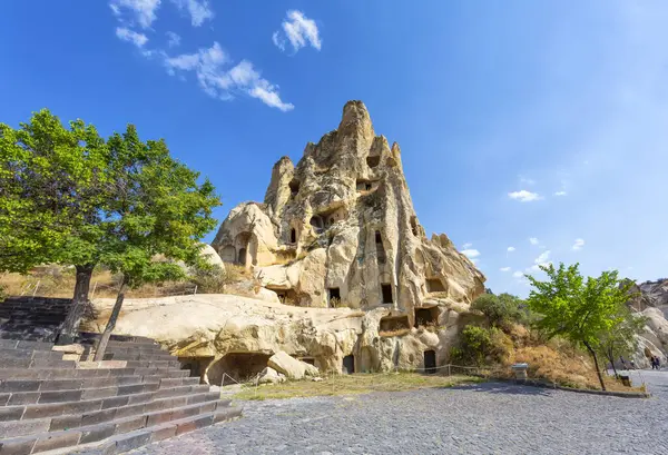 Goreme, Cappadocia, Türkiye 'deki ünlü açık hava müzesi.