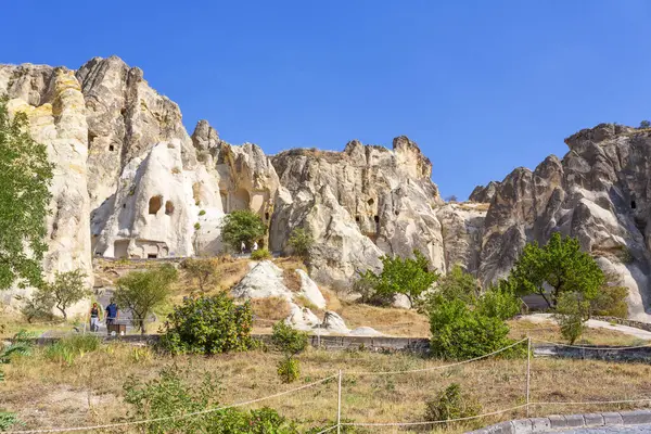 stock image The famous open air museum in Goreme, Cappadocia, Turkiye