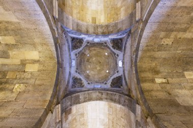 The famous Sultanhani Caravanserai in central Anatolia clipart