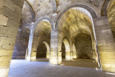Orta Anadolu 'daki ünlü Sultanhani Caravanserai.