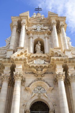 Kutsanmış Bakire Meryem 'in Doğuşu Katedrali' nin güzel manzarası.