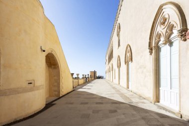 RAGUSA, SICILY 2023 November 5: Visit the beautiful exterior of Donnafugata Castle, Ragusa, Sicily clipart