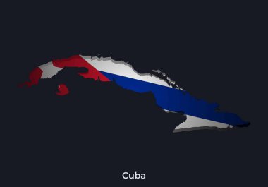 Ulusal bayrak çiziminin kağıt kesimi haritası. Çizikler ve 