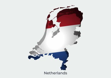 Ulusal bayrak çiziminin kağıt kesimi haritası. Çizikler ve 