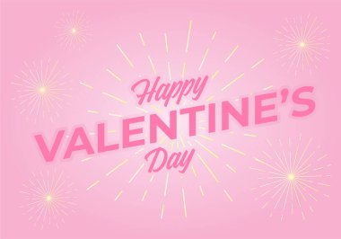 Sevgililer Günü tipografi çizimi geçmişi. Şablon afişi, kapak, poster, fon. Vektör Eps 10.