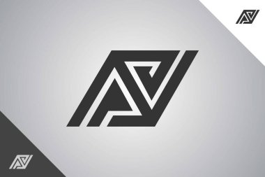 Sanat, tasarım ve yaratıcılık endüstrisi ile ilgili işletmeler için mükemmel ve minimal logo.