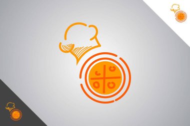 Fırın, pasta ve hamur işleri için mükemmel bir logo. İzole edilmiş arka plan. Vektör 10.