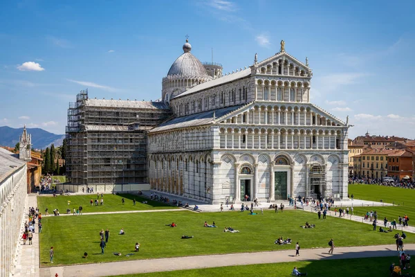 Pisa Tuscany Italy Nisan 2019 Pisa Toskana Daki Katedralin Dış — Stok fotoğraf