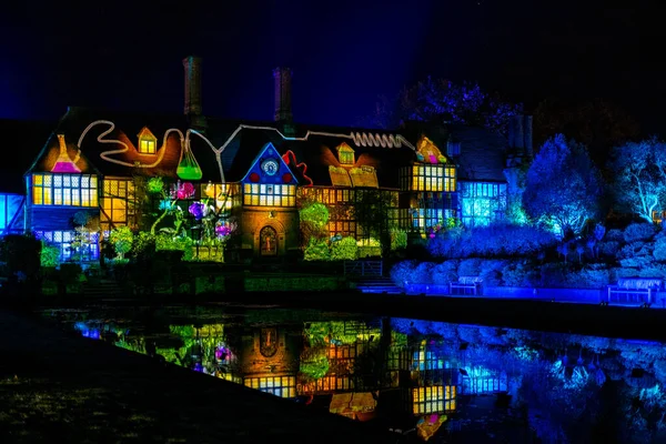 Wisley Woking Surrey Листопада Christmas Glow 2022 Rhs Garden Wisley — стокове фото