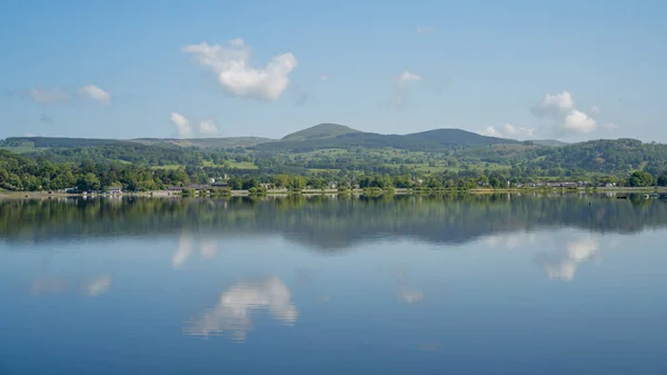 Vue Lac Bala Gwynedd Pays Galles — Photo