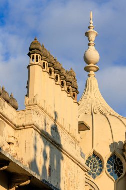 BRIGHTON, Doğu SUSSEX, İngiltere. Mart 06. 6 Mart 2024 'te Brighton, Doğu Sussex' teki Royal Pavilion manzarası