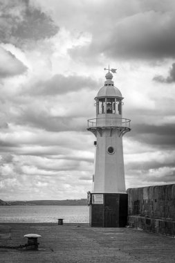 MEVAGISSEY, CORNWALL, UK, MAYIS 3. 3 Mayıs 2024 'te Cornwall' daki Mevagissey Deniz Feneri