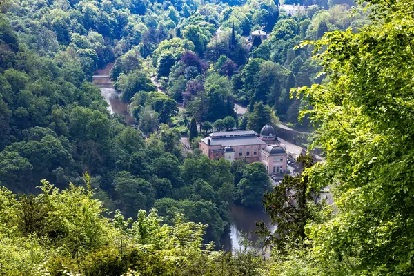 MATlock Banyo, DERBYSHIRE, İngiltere, 18 Mayıs. 18 Mayıs 2024 'te Derbyshire, Matlock Bath yakınlarındaki Abraham Tepesi' nden görüntü.