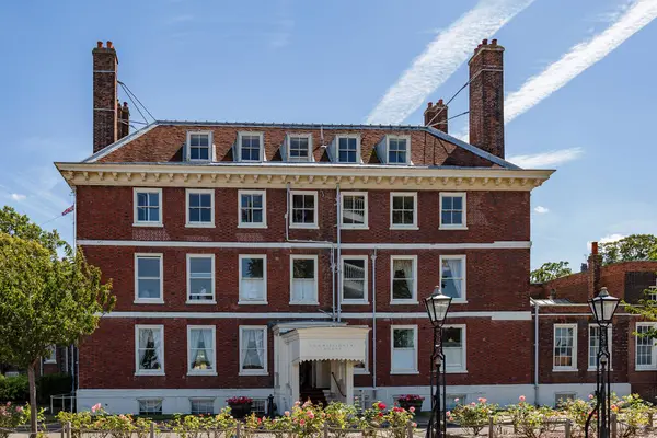 stock image CHATHAM, KENT, UK, AUGUST 9. View of the Commissioners house in Chatham, Kent, UK on August 09, 2024