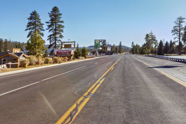 BRYCE, UTAH, ABD, 5 Kasım. Bryce, Utah 'dan çıkış yolu 5 Kasım 2009