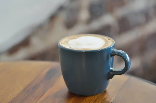 Kaffee Oder Heißer Kaffee Latte Coffee Oder Heißer Cappuccino Oder — Stockfoto